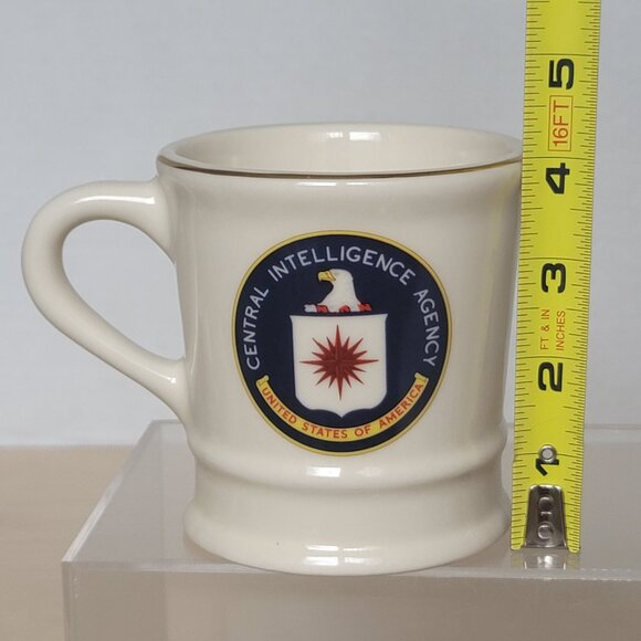 Mil-Art China Co Career Collectibles CIA Central Intelligence Agency Ceramic Mug - Picture 11 of 12